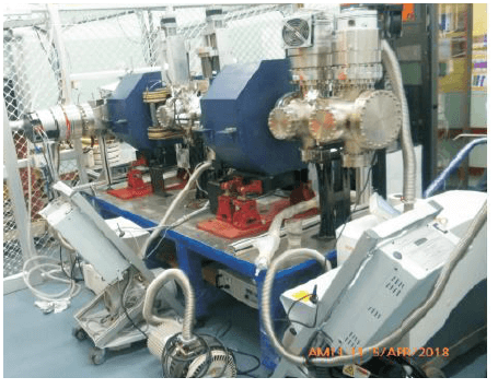 Fig. 79: Placement of solenoids and steering magnets in LEBT line of Proton Linac.