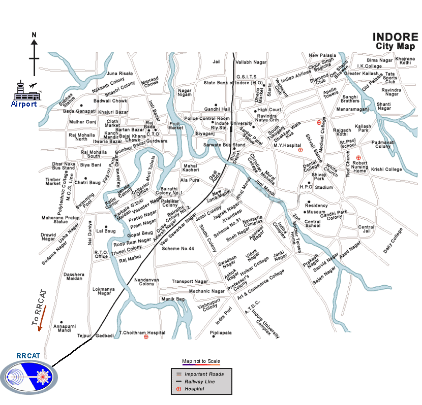 Indore Map