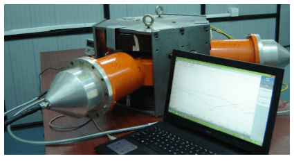 Fig. 57: Tunable hybrid magnet for 505.8 MHz ferrite circulator of Indus-2.