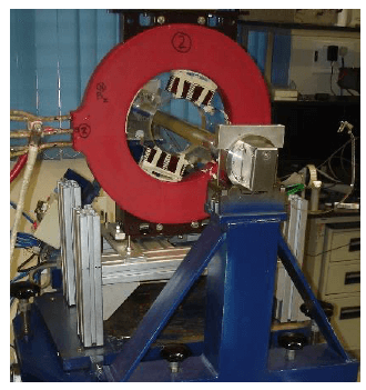 Fig. 73: Solenoids on measurement bench.