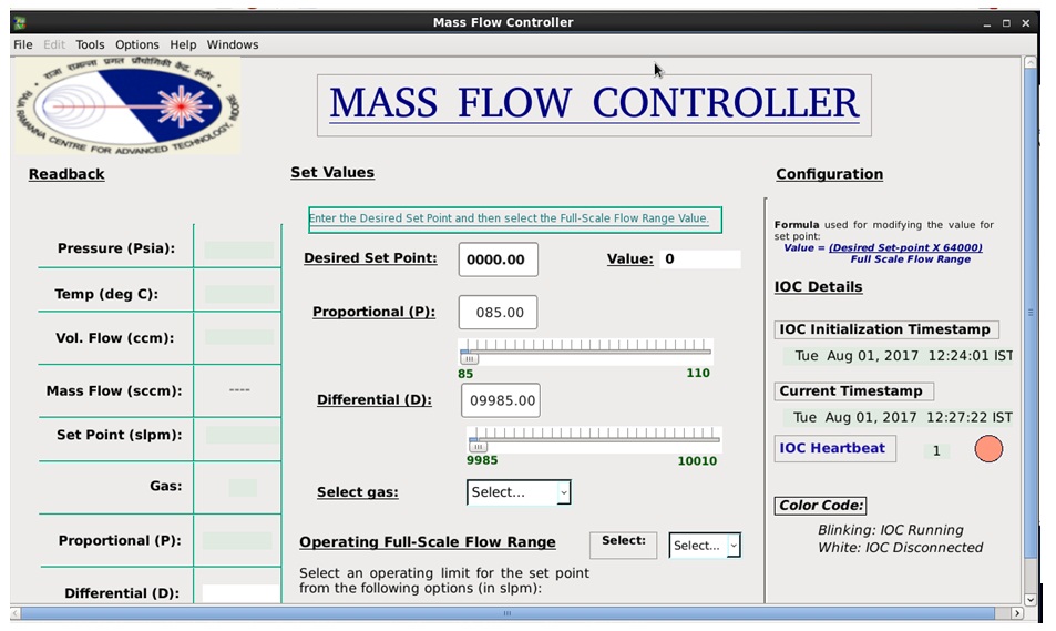 Mass Flow Controller