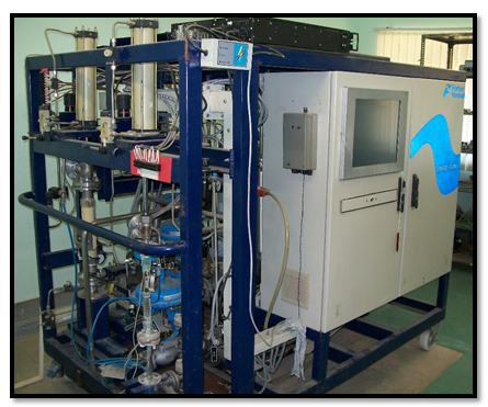 Figure 14: Flow Calibration Lab Test Setup