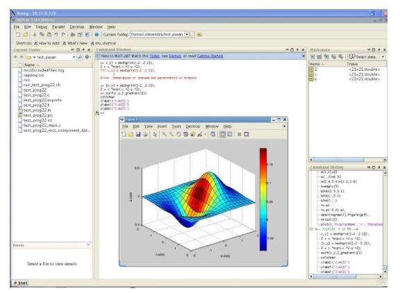 Remote execution of MATLAB on application server from window desktop