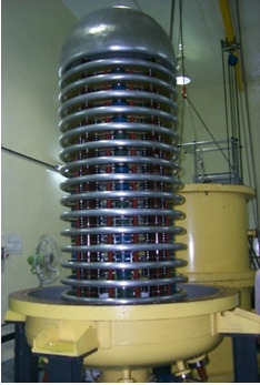 Multiplier Stack of 750kev DC accelerator