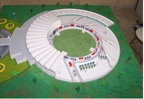 Working model of INDUS- II Ring