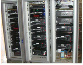 Components of the newly installed and commissioned Public Address System in Indus-2 Accelerator Complex