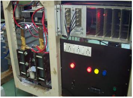 Power supply front panel 