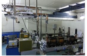 50 keV electron gun and gun installed at 10MeV electron linear accelerator at ARPF  