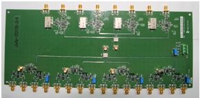 Fig. 19: RF up down convertor board 