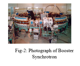 Fig-2: Photograph of Booster Synchrotron