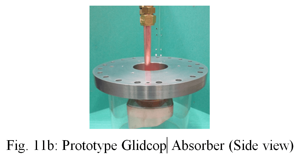 Fig. 11b: Prototype Glidcop Absorber (Side view)