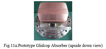 Fig.11a:Prototype Glidcop Absorber (upside down view)