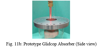 Fig. 11b: Prototype Glidcop Absorber (Side view)