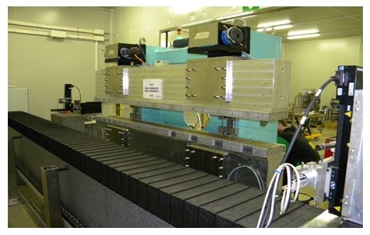 Photograph of U2 undulator which will be used for Angle Resolved Photoelectron Spectroscopy (ARPES) experiments