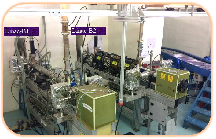 Figure-2: Linac-B1 and Linac-B2 Installed at the Radiation Processing Facility