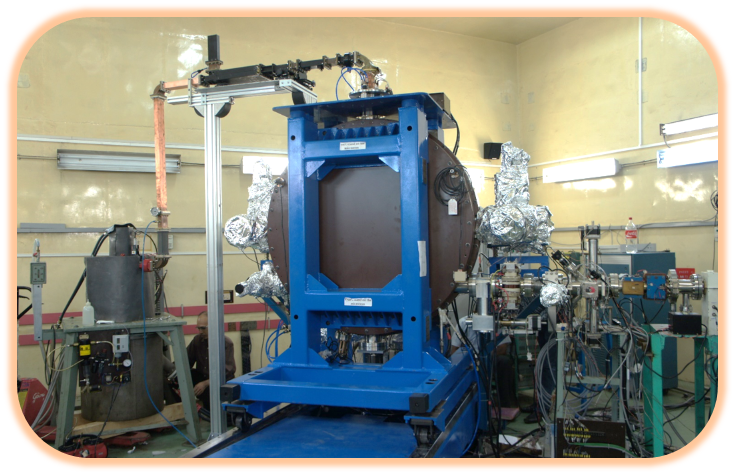 Figure-4: New injector microtron installed at Indus complex, RRCAT