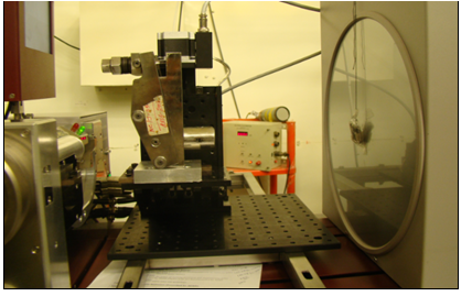 High temperature (RT-550°C) set up mounted on Huber Diffractometer