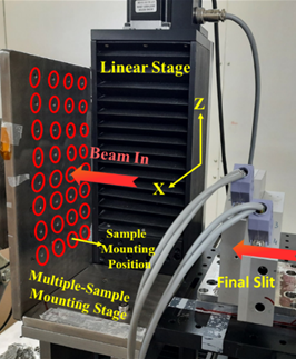 Sample Stages and Experimental facility