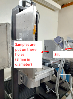 Sample Stages and Experimental facility