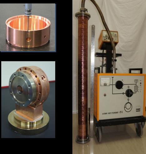 Precision machined cell and 7 cell assembly for FEL