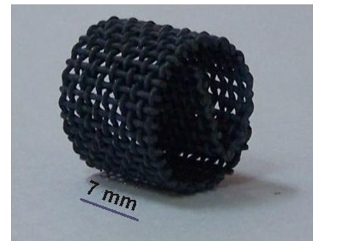 Fig 3 Structured packing Pt-CA catalyst